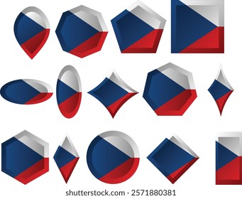 The flag of the Czech Republic is the same as the flag of the former Czechoslovakia. Upon the dissolution of Czechoslovakia in December 1992, the Czech Republic kept the Czechoslovak flag while Slovak