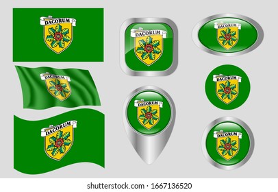 The Flag of Dacorum, England