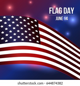 Flag day. 14 June.