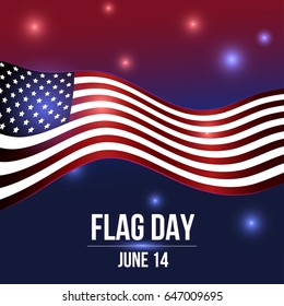 Flag day. 14 June.