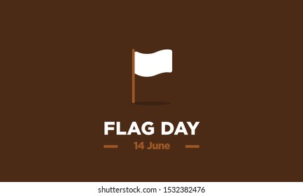 Flag Day 14 June Poster 