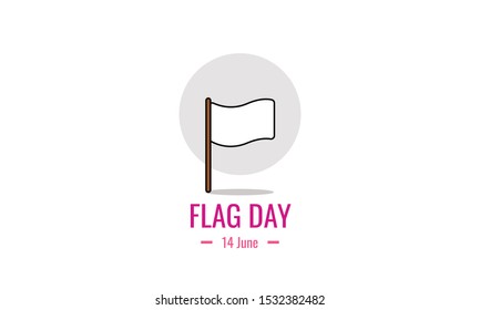 Flag Day 14 June Poster 