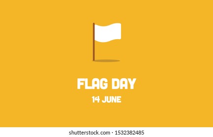 Flag Day 14 June Poster 