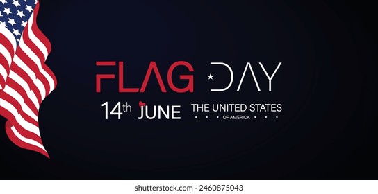 Flag Day Artistry A Tribute through Illustration on June 14th