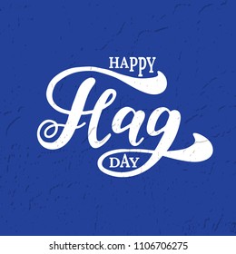 flag day background Happy flag day vector background.