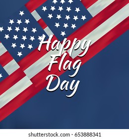 flag day background Happy flag day vector background. Happy flag day badge.