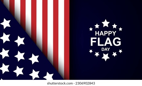Flag Day background template. Vector illustration eps 10.