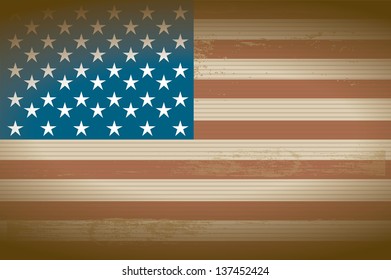 flag day background, united states. vector illustration