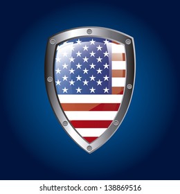 flag day background, united states. vector illustration