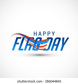 Flag day badge background