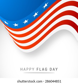 Flag day badge background