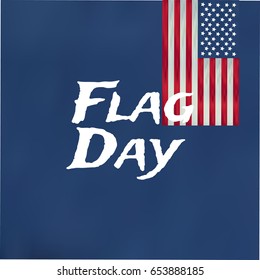Flag day badge background Happy Flag Day