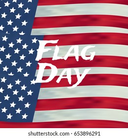 Flag day badge background Happy Flag Day