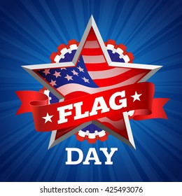 flag day card