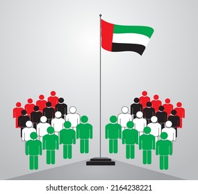 flag day uae, uae national day poster, December 2nd UAE national day celebrations