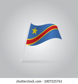 Flag of Democratic Republic of the Congo