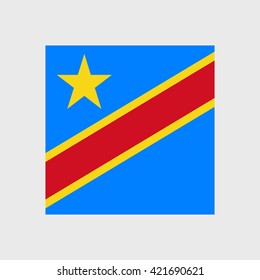 Flag   Democratic Republic   Congo national 
