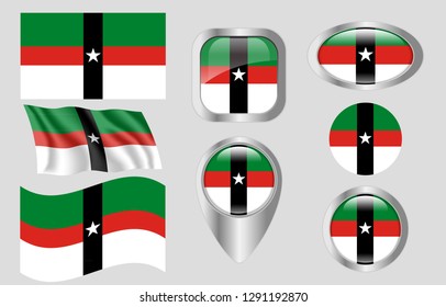 Flag of Denison, Texas
