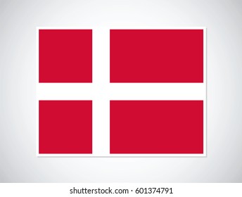 Flag of Denmark.