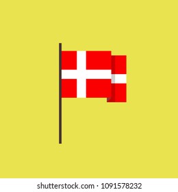 flag of Denmark icon