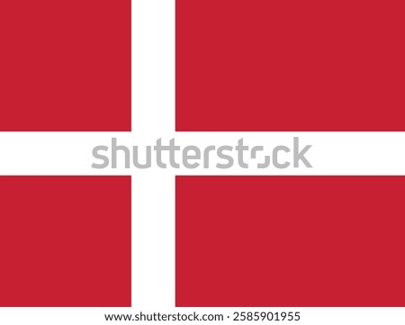 Flag of Denmark logo vector