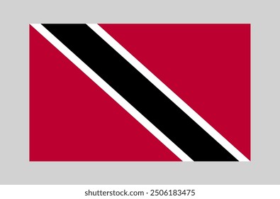 Flag design of the country Trinidad and Tobago