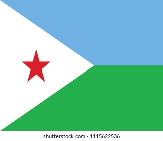 Flag of Djibouti