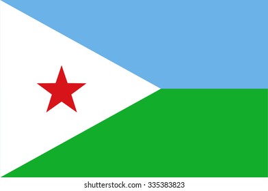 Flag of Djibouti
