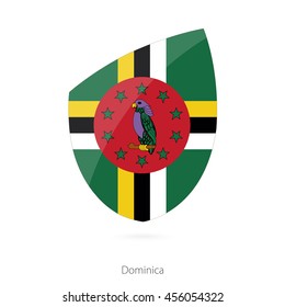 Flag of Dominica. Vector Illustration.