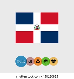 Flag of the Dominican Republic