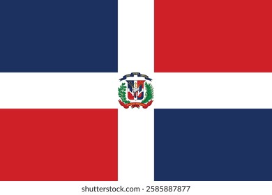 Flag of Dominican Republic logo