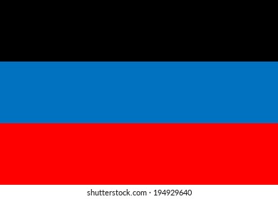 Flag of Donetsk People's Republic.