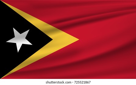 Flag of EAST TIMOR