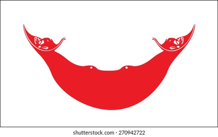 flag of Easter Island - Rapa Nui
