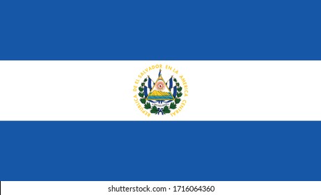 Flag El salvador eps 10