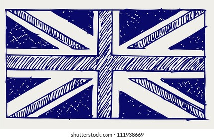Plan & Manage Your Vacation Itinerary: England Flag Drawing / United