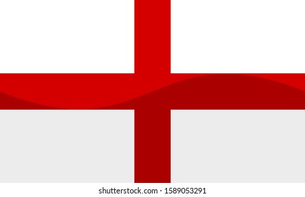 flag of england shiny. background