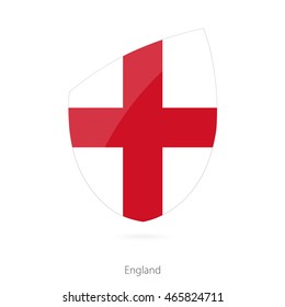 Flag of England. Vector Illustration.