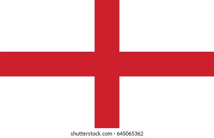 Flag England Vector Illustration Stock Vector (Royalty Free) 645065362 ...