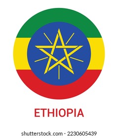 Free ethiopia flag - Vector Art