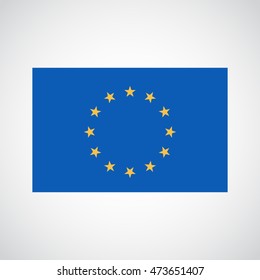 Flag EU Vector Illustration