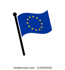 Flag of Europe, European Union.