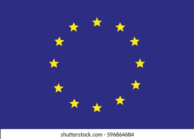 Flag of Europe, European Union.