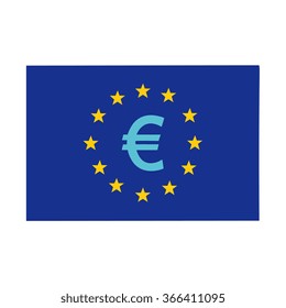 A flag of European Union