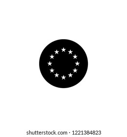 Flag of Europe.Flag icon