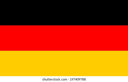 Flag of Federal Republic of Germany (Bundesflagge und Handelsflagge)