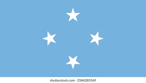 Flag of Federated States of Micronesia