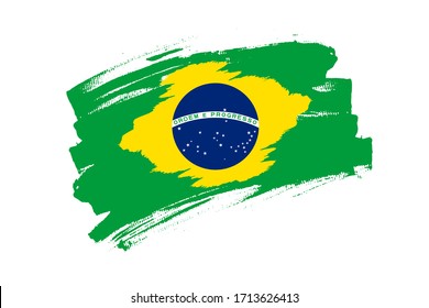 Brazil Flag Vector Art & Graphics