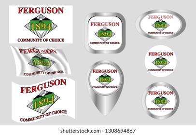 Flag of Ferguson, Missouri