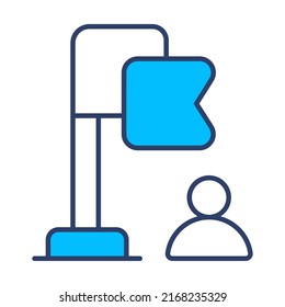 Icono de línea de vectores relacionados con finanzas. Pixel de Stroke Editable Perfecto.